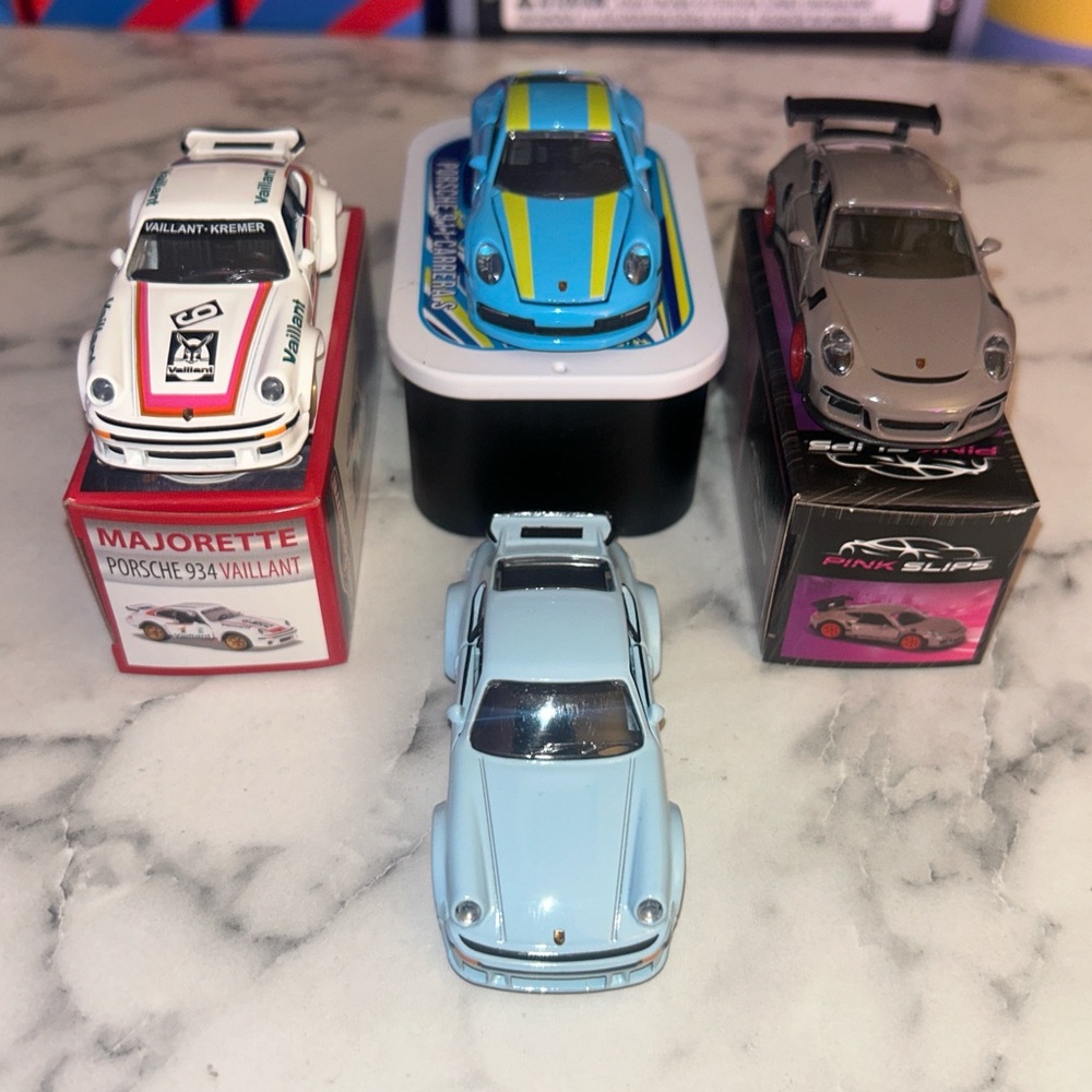 Porsche 1:64 Scale Diecast Toy Car Bundle Lot of 4 - Picture 3 of 5